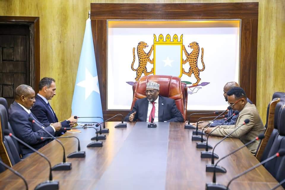 Somali Parliament Speaker receives Italian Ambassador