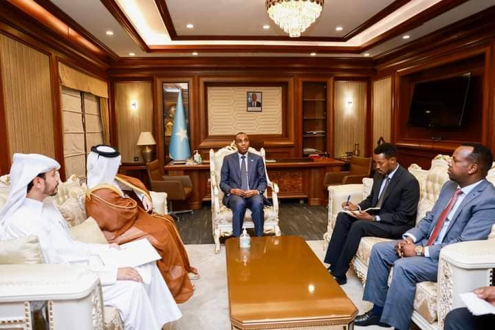 Somali Prime Minister receives Qatari Ambassador to Somalia