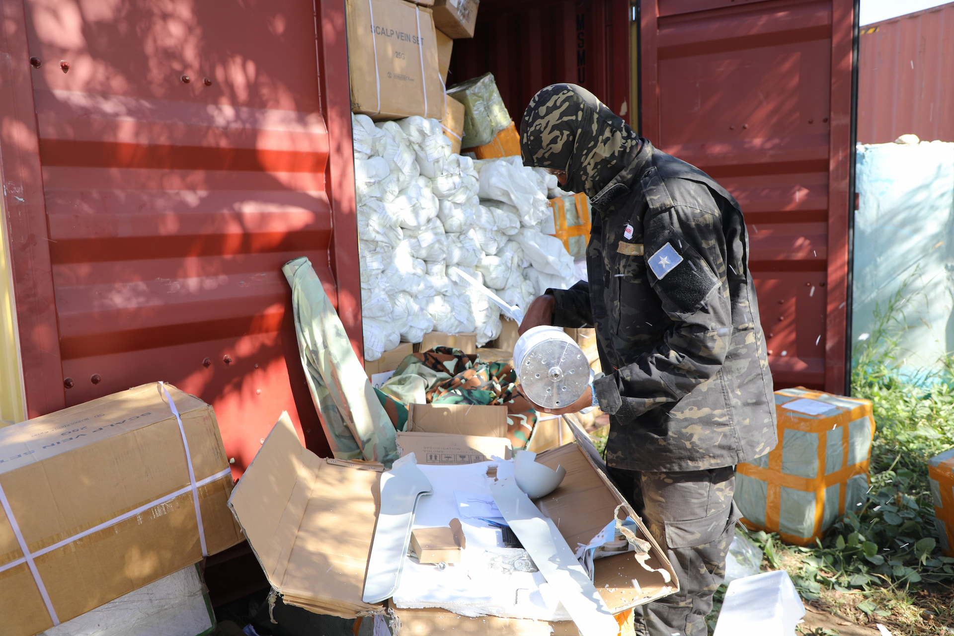 NISA Foils Dual Illegal Arms Shipments at Mogadishu Port and  Airport