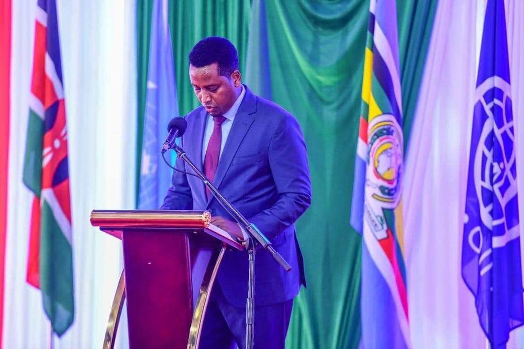 Somali Deputy Foreign Minister attends the launch of the State of Migration in East and Horn of Africa Report