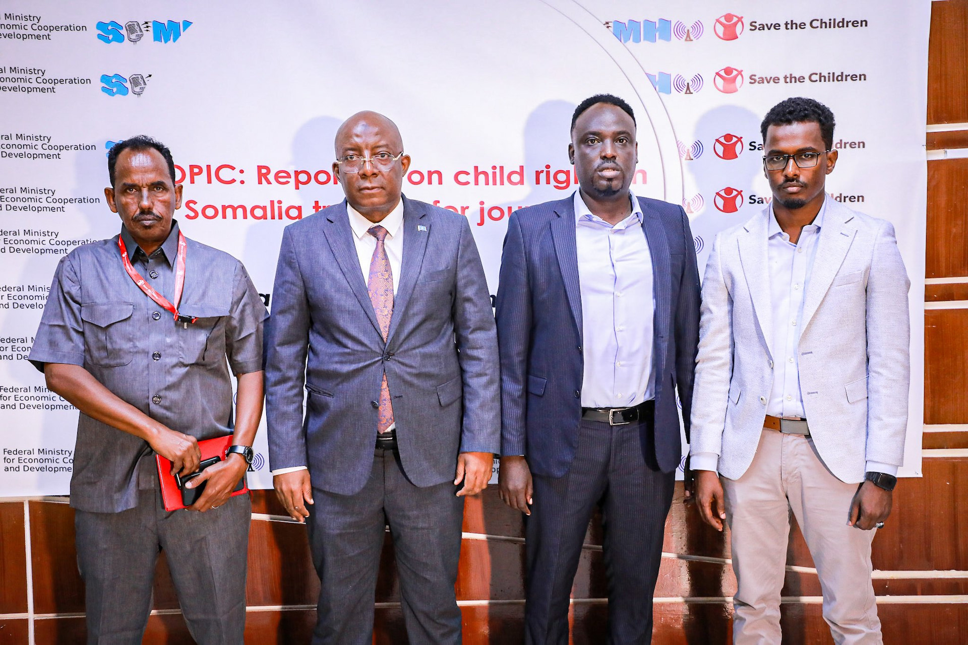 Minister of Information Daud Aweys Jama Inaugurates Child Rights Reporting Workshop Organized by SIMHA