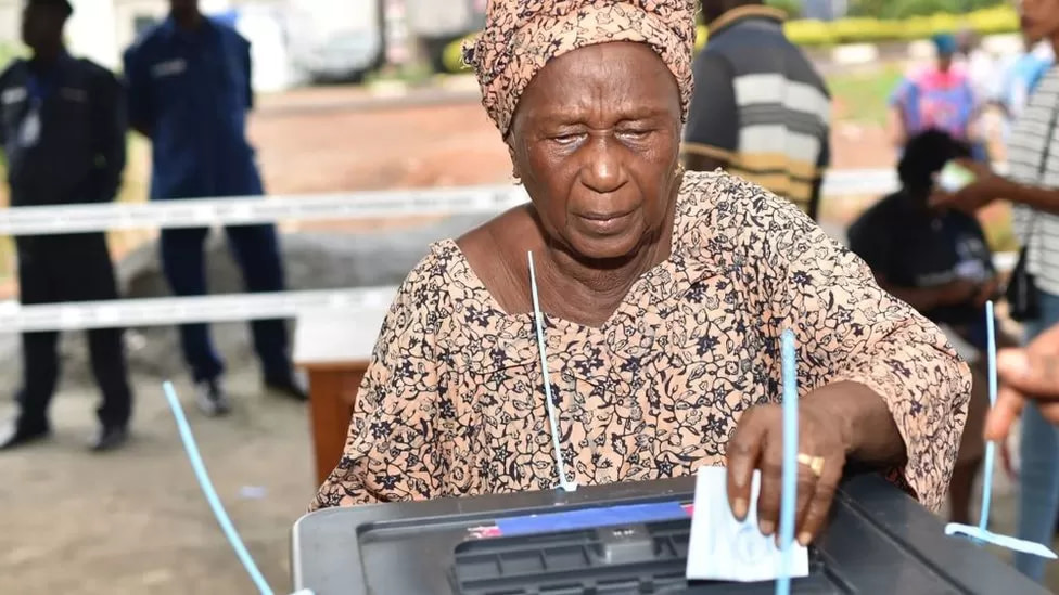 At least 3.4 million Seirra Leoneans head to the polling station to cast their votes