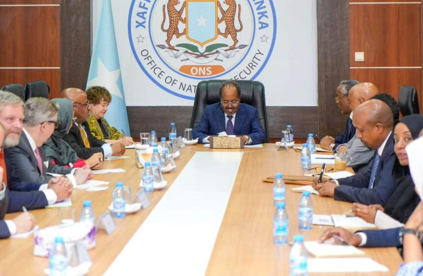 Somali President Meets International Community to Discuss Electoral Reform