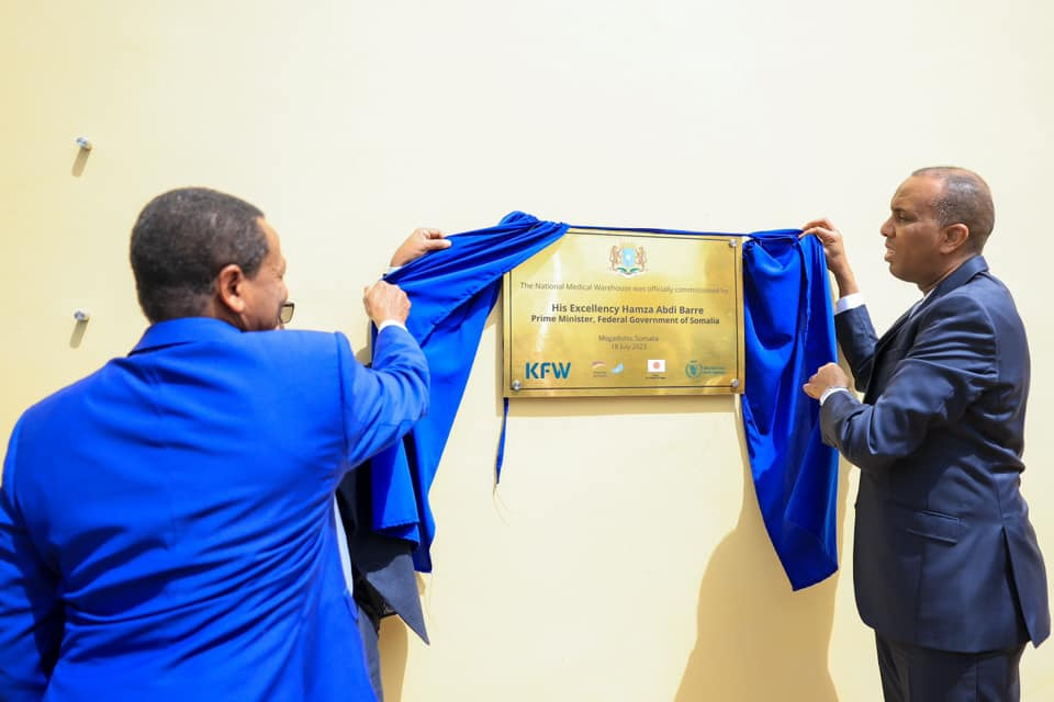 Prime Minister Hamza inaugurates National Medical Warehouse