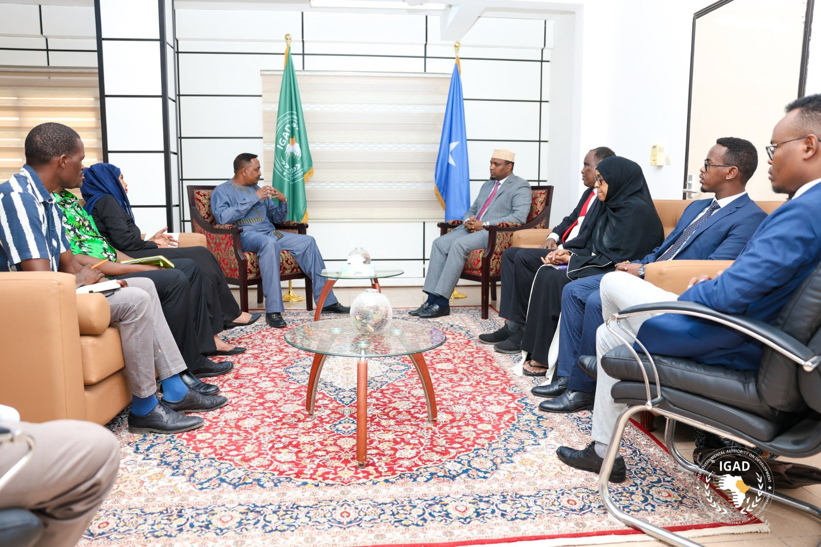 Somalia's Planning Minister, IGAD Executive Secretary Foster Socio-Economic Collaboration in Djibouti