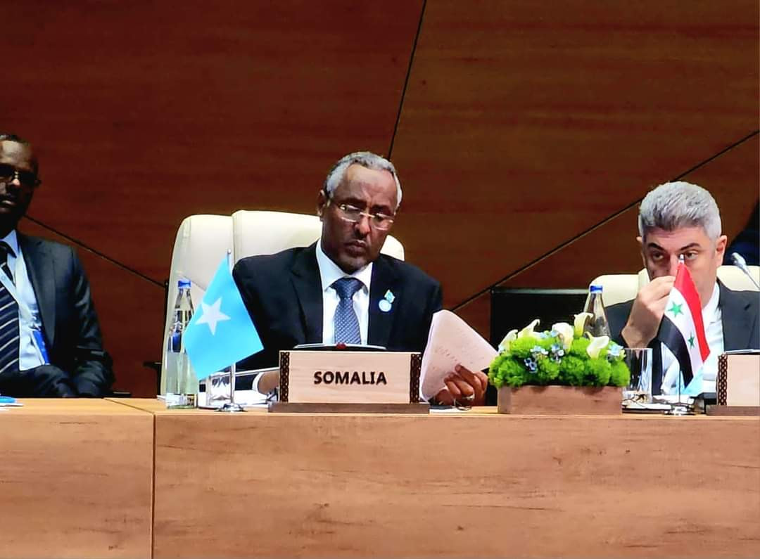 Somalia’s Foreign Minister Attends 18th NAM Conference in Baku to Discuss Global Challenges