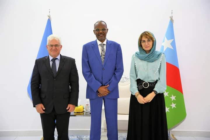 Southwest State President meets head of UNDP to Somalia