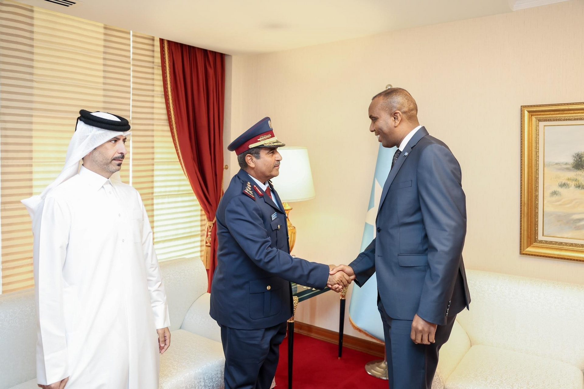 Somalia's Prime Minister strengthens ties with Qatar in security and trade