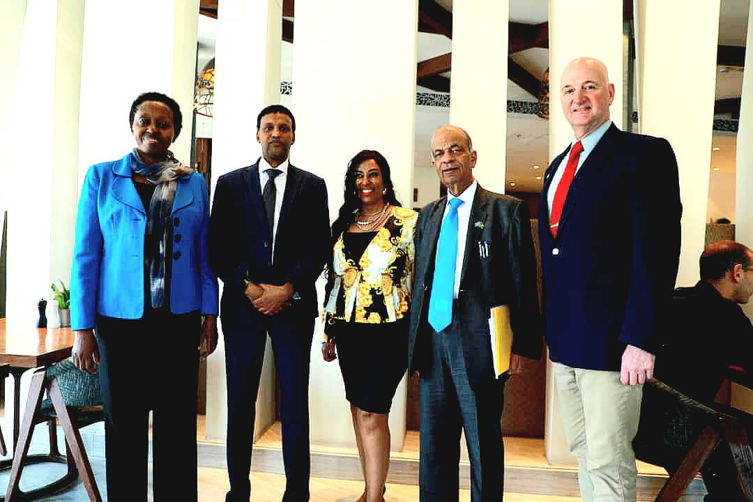 Ambassador of Somalia to Ethiopia meets officials from the UN