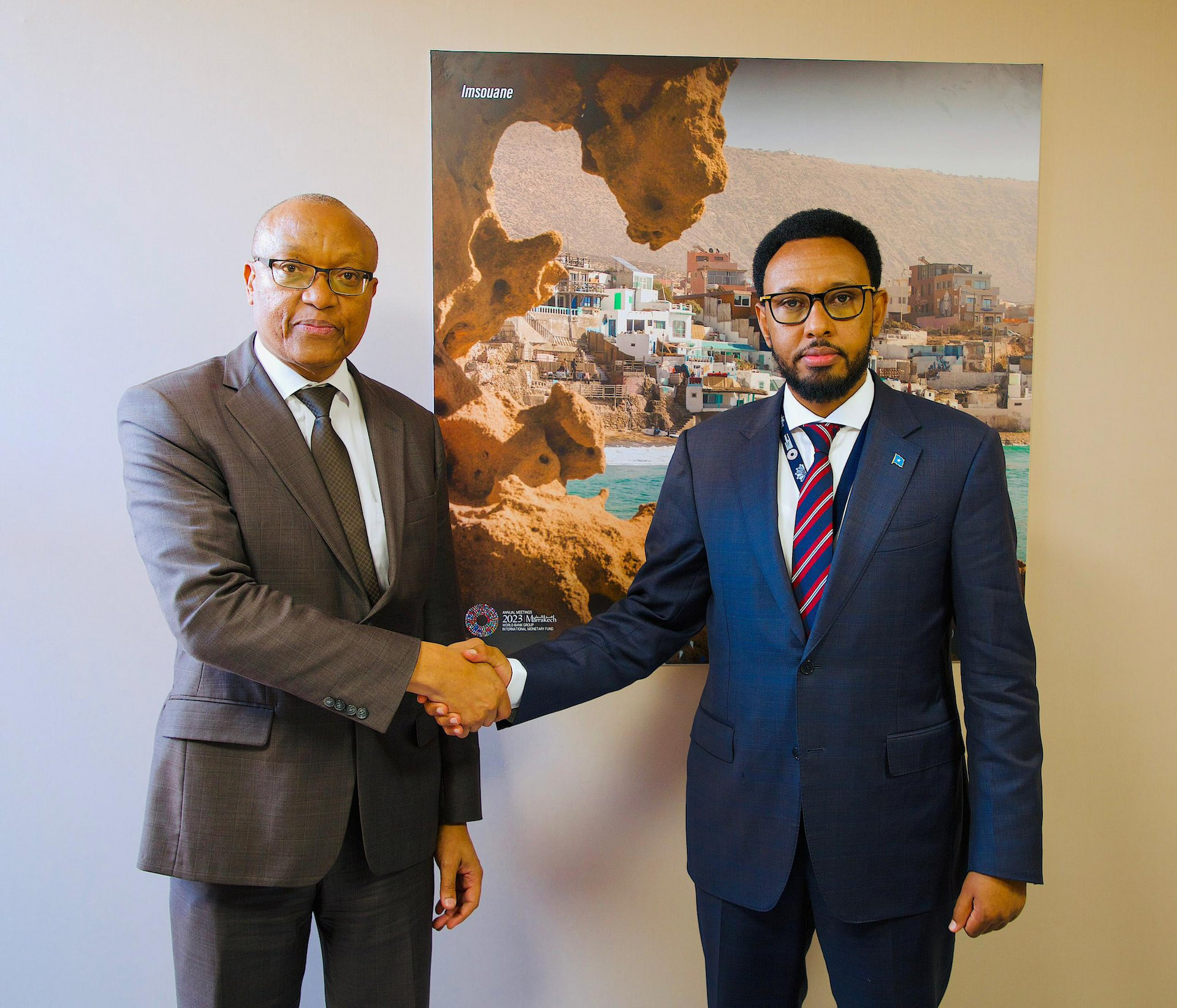 Finance Minister meets Africa Group 1 World Bank Executive Director