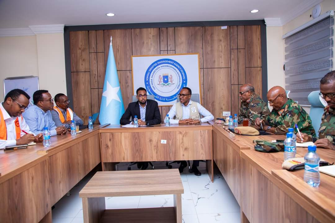 State Minister of Defence visits SoDMA Headquarters in Mogadishu