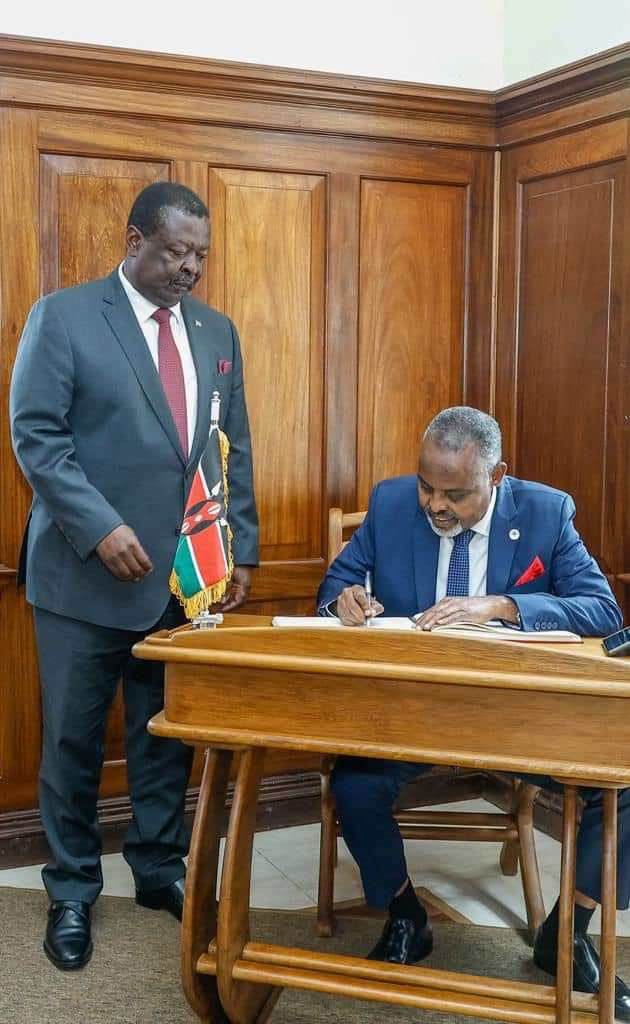 Somalia's Ambassador to Kenya Bids Farewell After Four Years of Service