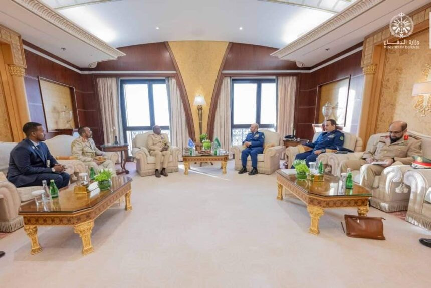 Somali and Saudi Arabian Military Leaders Meet in Riyadh