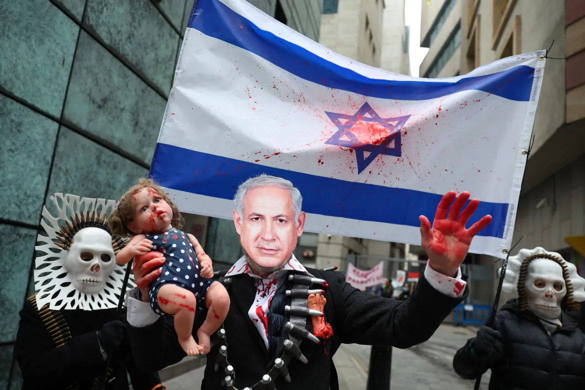Hundreds of thousands rally globally for Gaza on eve of 100 days of war