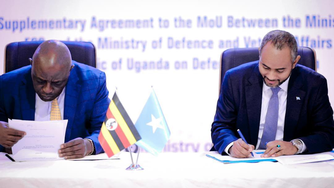 Ministry of Defense signs supplementary defense agreement with Uganda