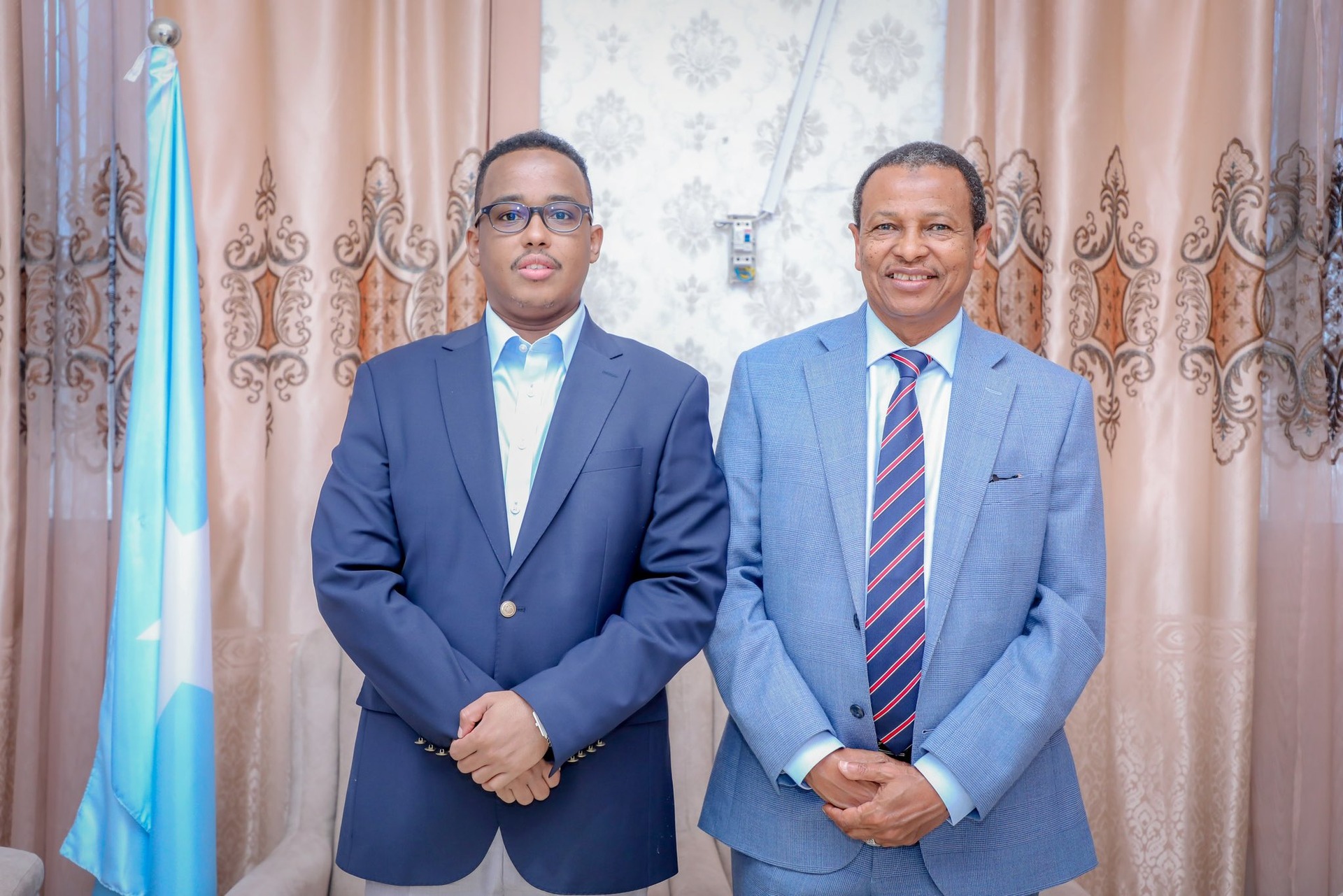 Minister of Labor meets WFP country director in Mogadishu