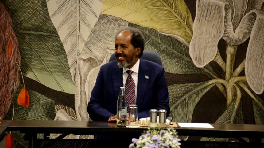 President Hassan Sheikh meets Ambassadors of Arab countries to Ethiopia