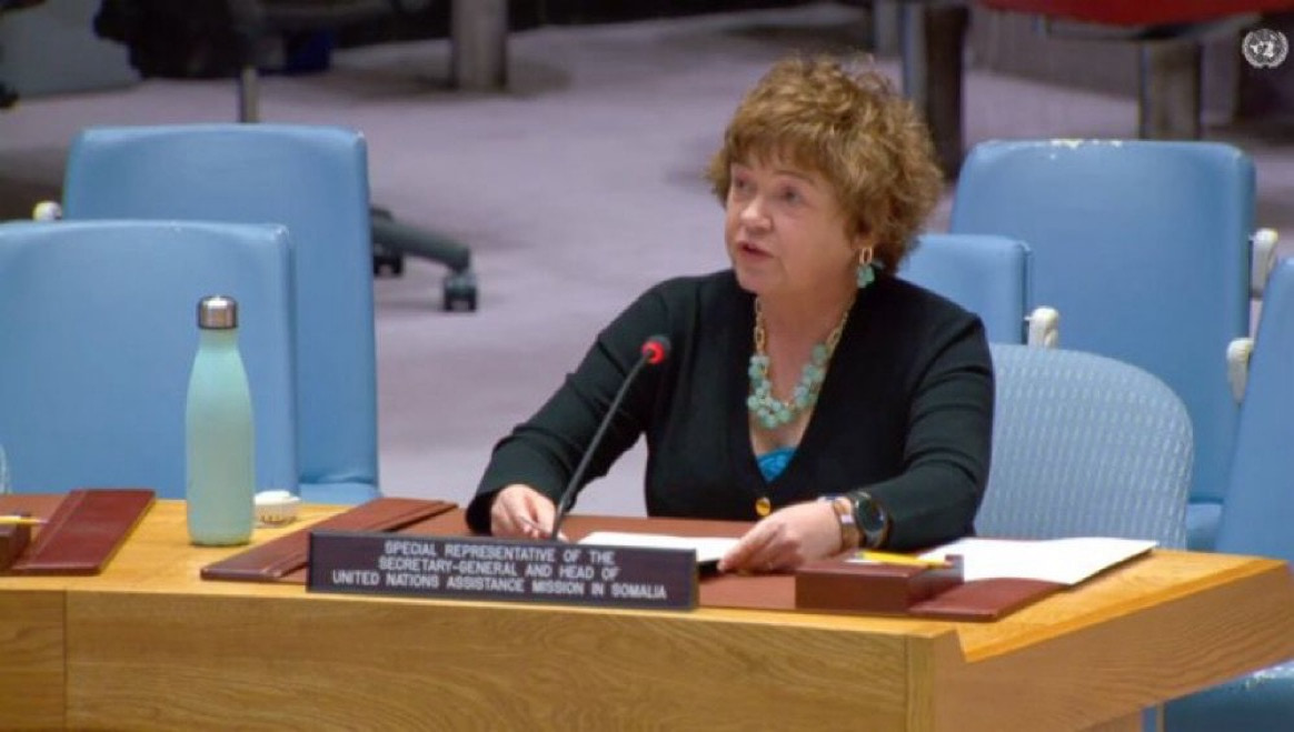 The SRSG of the UN briefs the Security Council on Somalia’s security situations and improvements