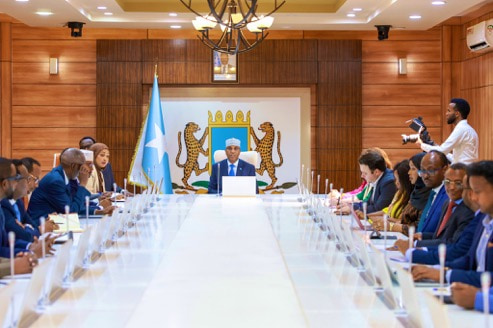 Prime Minister Hamza meets the Executive Director of the Green Climate Fund