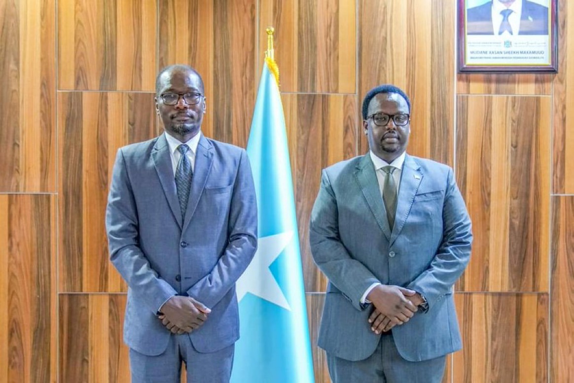 Deputy Prime Minister receives the Ambassador of Saudi to Somalia
