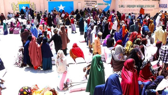SoDMA provides aid to 13,900 IDPs and disabled families in Garasbaley area