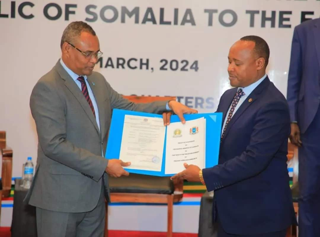 Somalia joins the East African Community as a full member