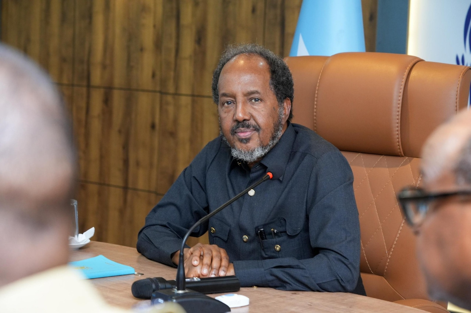 President Hassan Sheikh Chairs Security Meeting to Bolster Mogadishu's Security