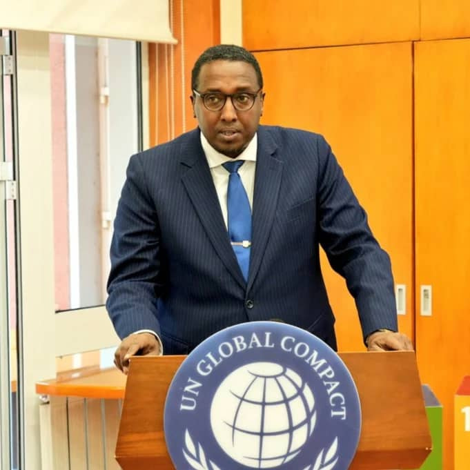 Ambassador Kullane Delivers Keynote on Sustainability at UNGC Event in Beijing