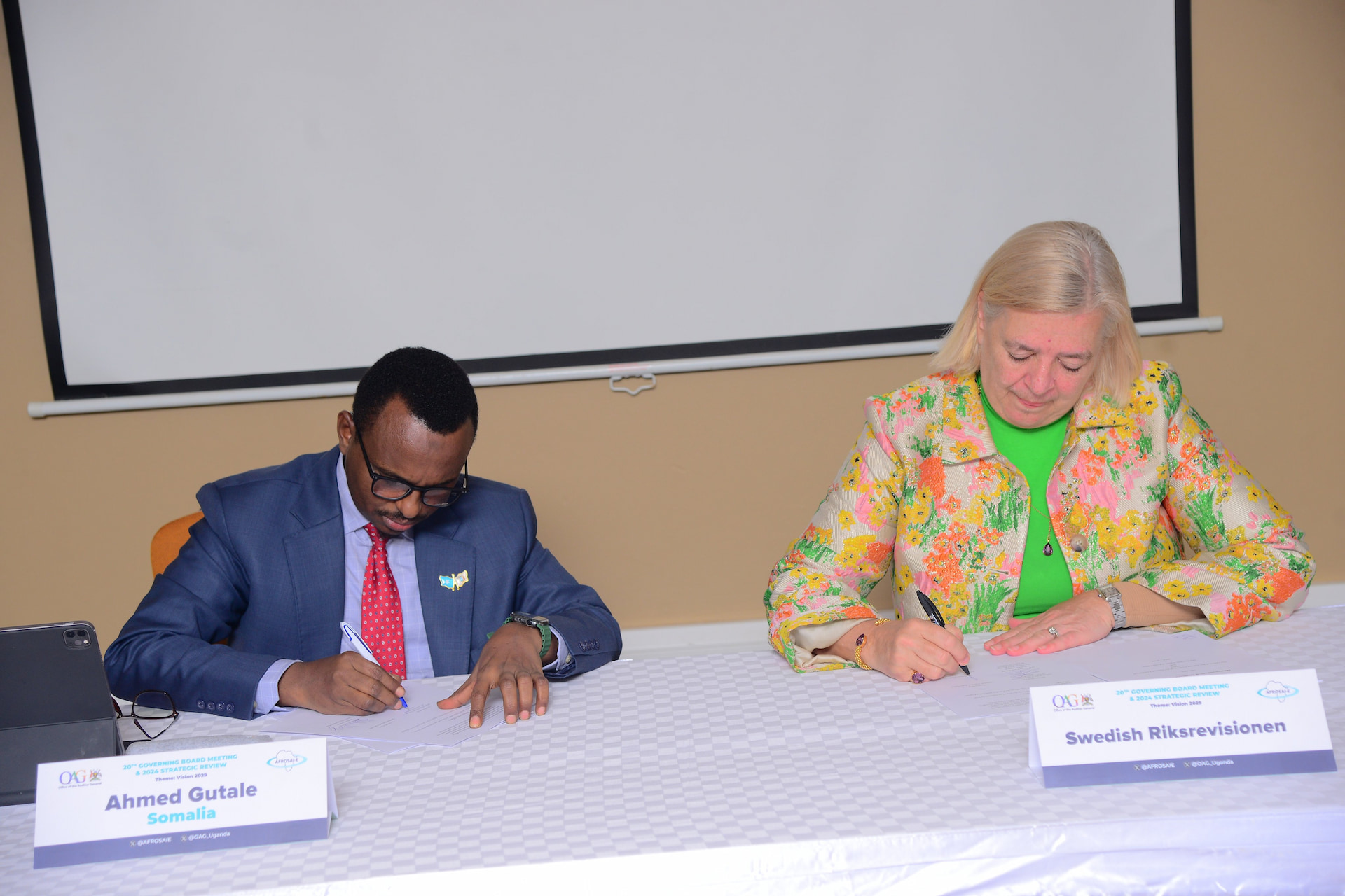 Somalia signs MoU with the Swedish National Audit Office