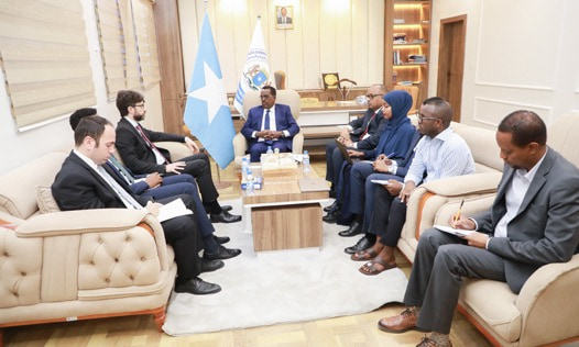 Minister of Interior receives Turkish Ambassador to Somalia