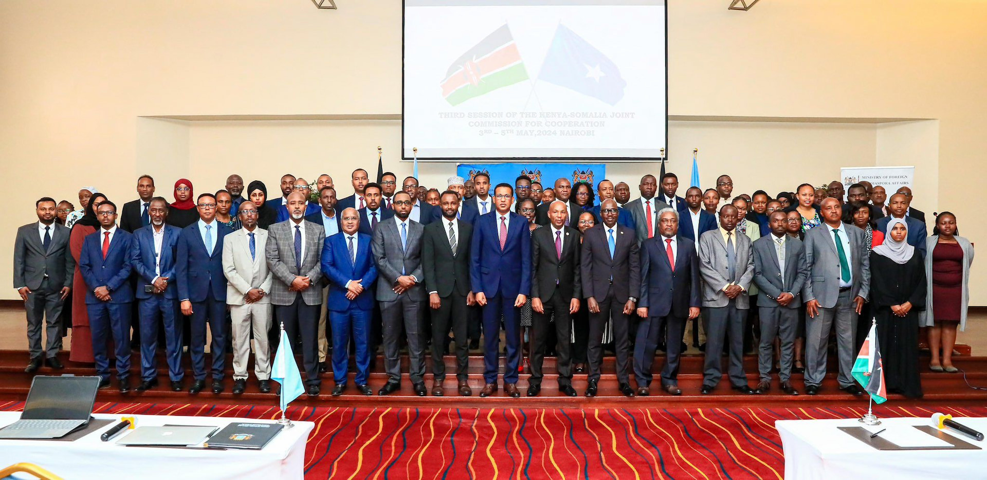 Somalia and KenyaEstablish Joint Commission for Cooperation, in Nairobi to Enhance Bilateral Relations