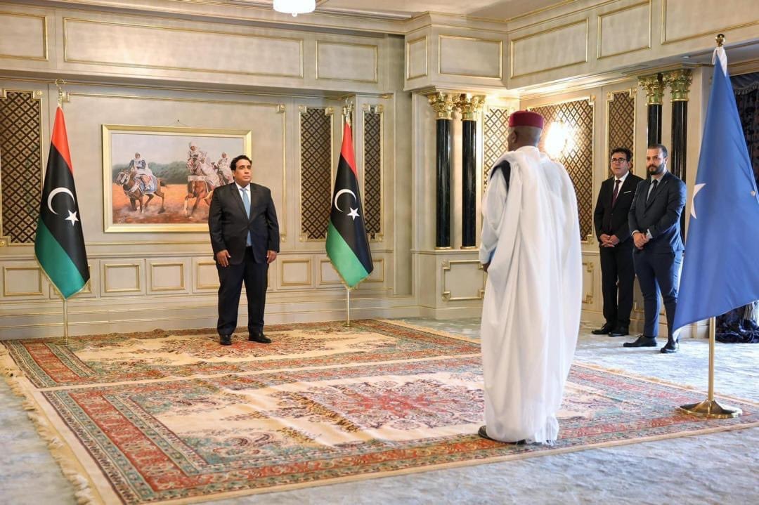 New Somali Ambassador to Libya submits his credentials to the Head of the Presidential Council