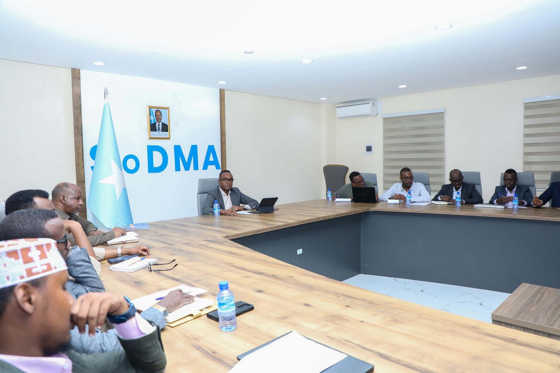 Commissioner of SoDMA chairs a meeting aiming expedition of agency's efforts