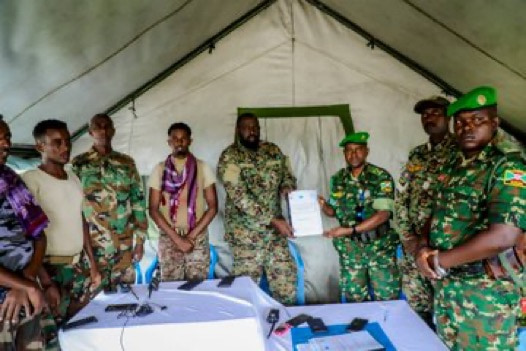 ATMIS hands over FOB in the Middle Shabelle region to SNA