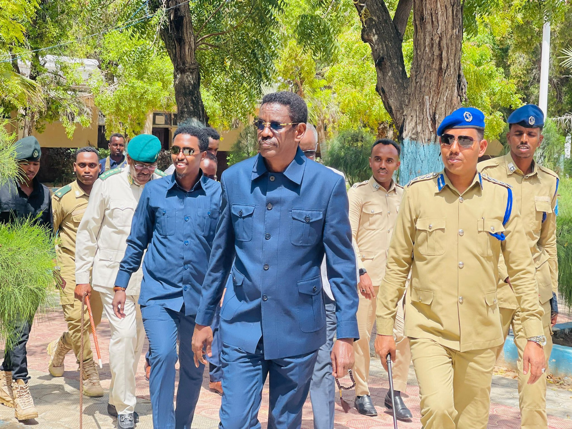 Minister of Security attends an even held at the Somali Police HQ