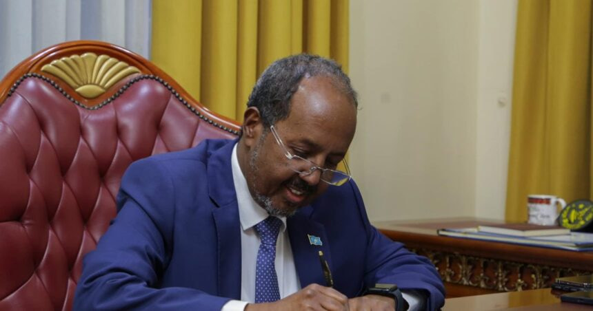 President Hassan Sheikh Unveils New Military Commands in Presidential Decree