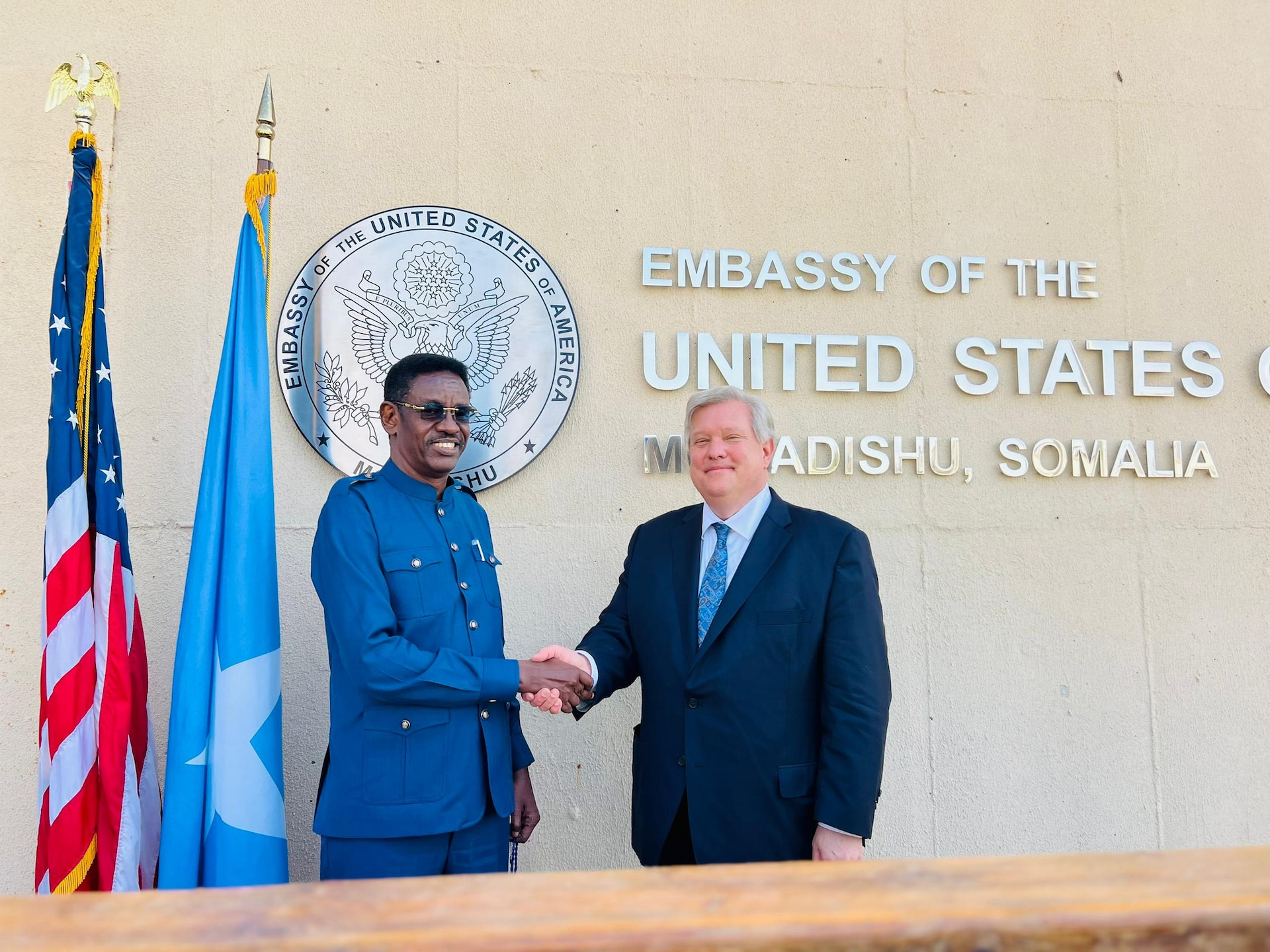 Minister of Security meets US Ambassador to Somalia