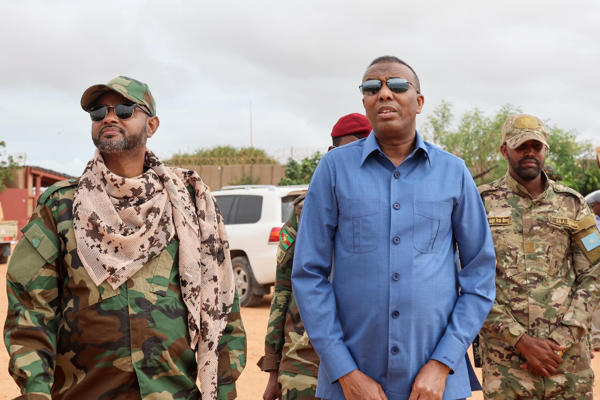 Prime Minister Hamza Abdi Barre Visits Danab Commandos in Jubbaland
