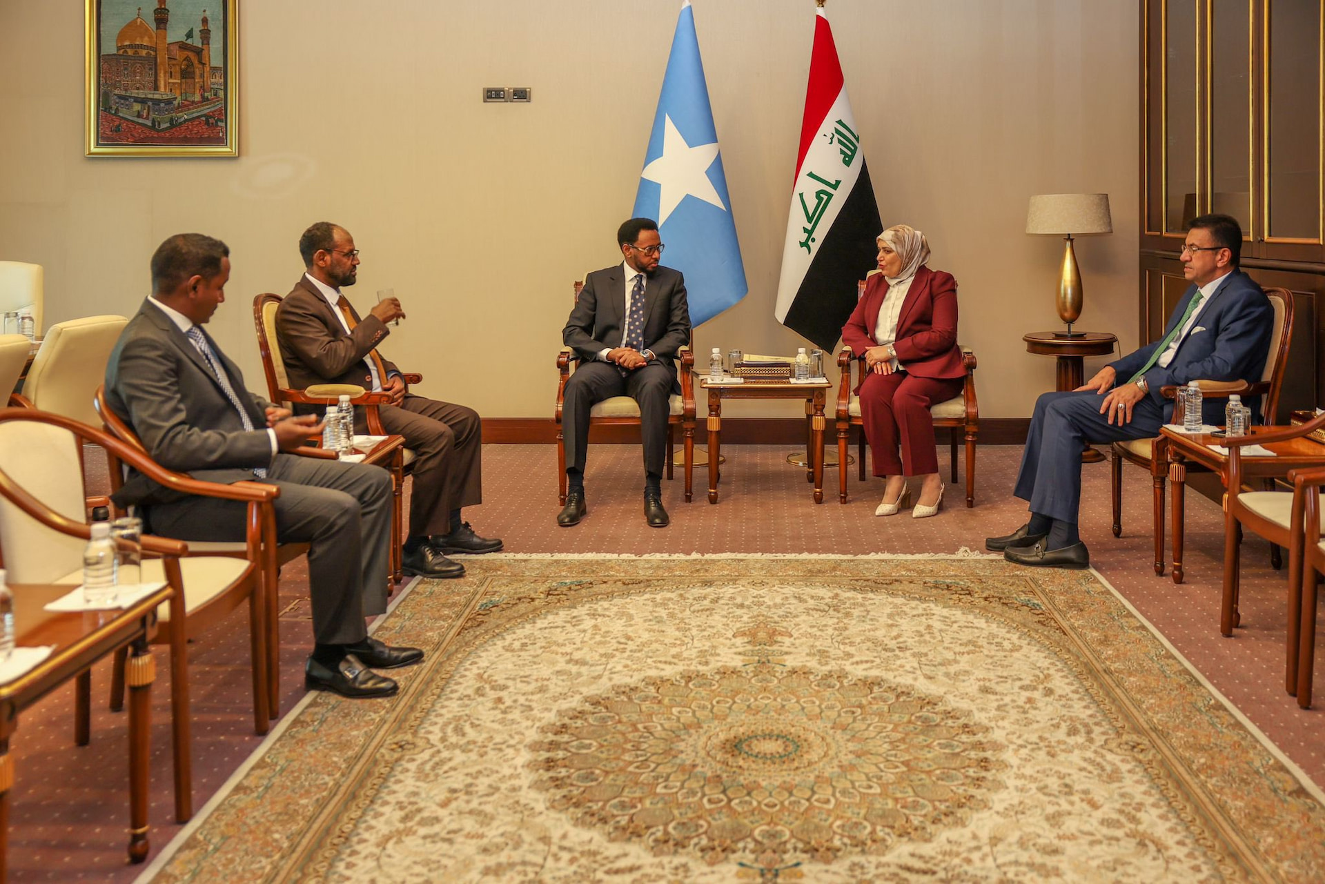 Somalia, Iraq discuss joint economic development