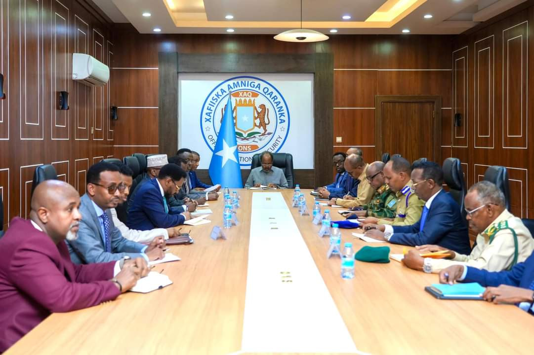 President Summons National Security Council to Address Illicit Weapons Incident in Galguduud