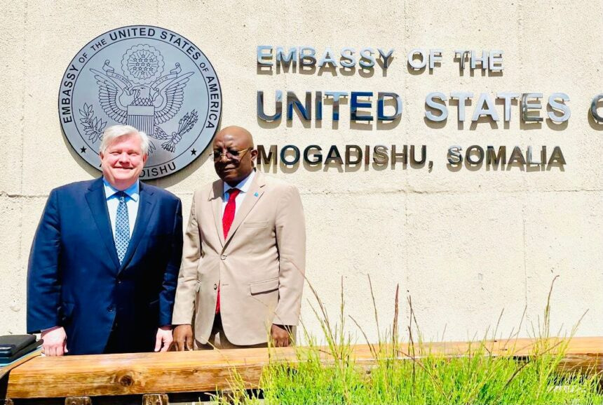 Minister of Information and US Ambassador Discuss Press Freedom in Somalia