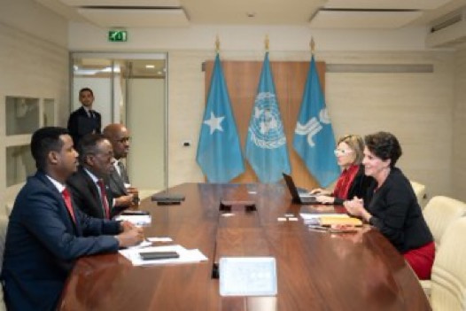 Minister of Agriculture meets IFAD Associate Vice President