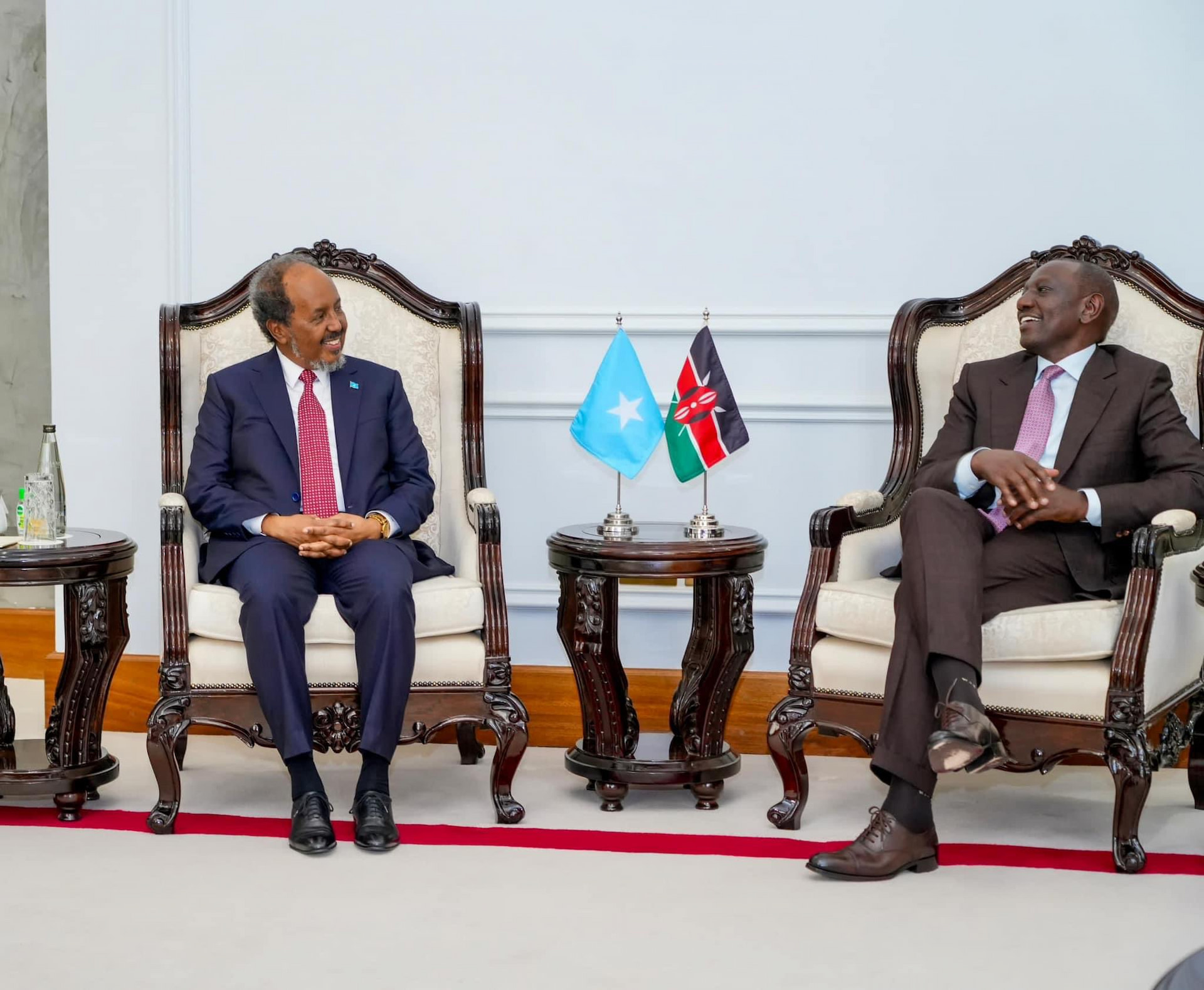 President Hassan Sheikh Meets Kenyan Leader, Concludes Regional Tour on ATMIS Transition