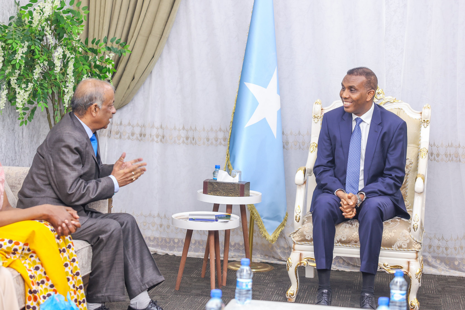 Prime Minister Hamza Abdi Barre Engages in Key Security Talks with UN Official on Post-ATMIS Transition