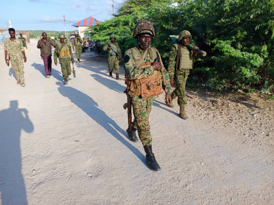 Somali, ATMIS forces conduct joint patrols in lower Shabelle region