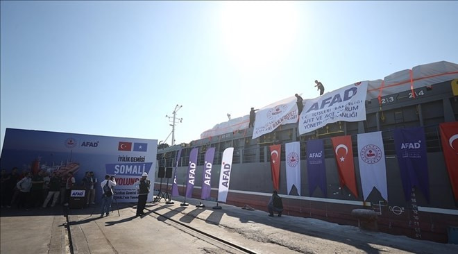 Ship of Goodness sails from Türkiye with 3,000 tons of humanitarian aid for Somalia