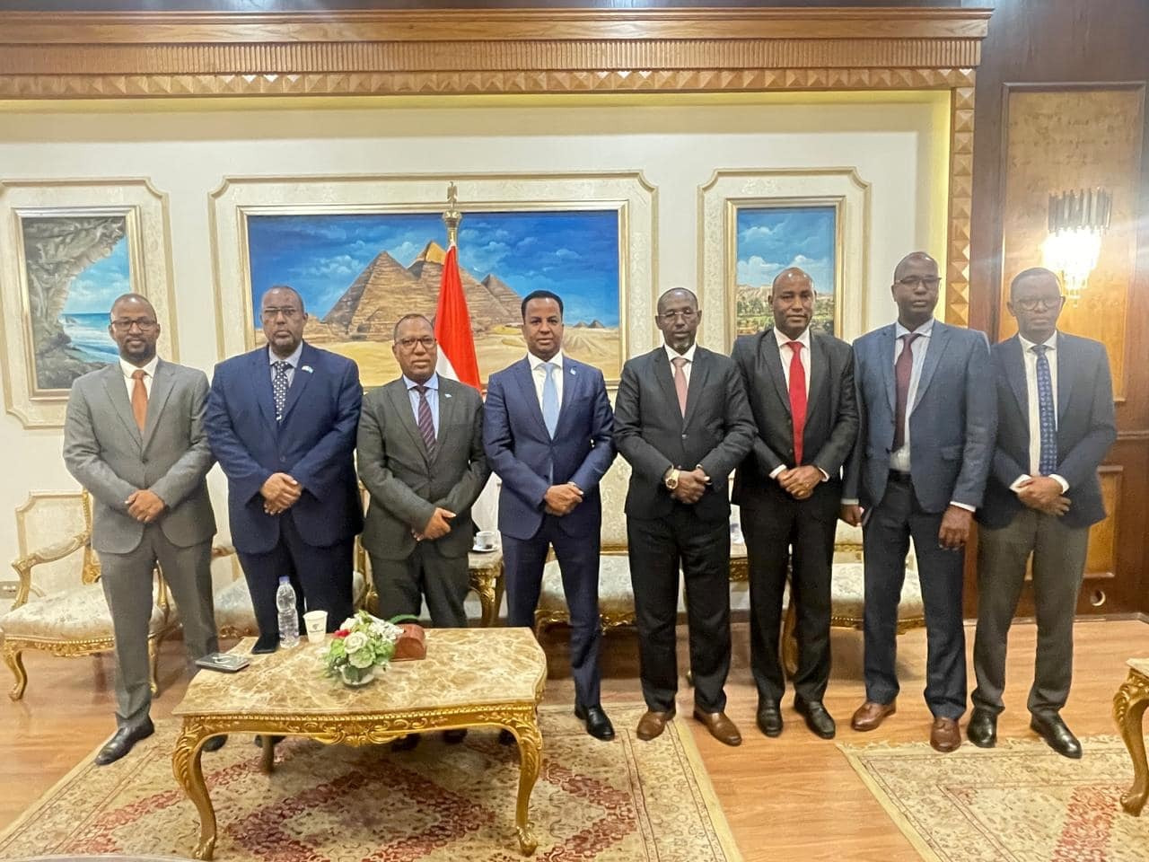 Somali delegation participate in the 12th World Urban Forum in Cairo