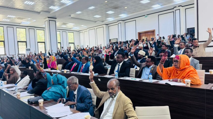 Parliament Approves Political Parties and Unions Federal Government of Somalia Act