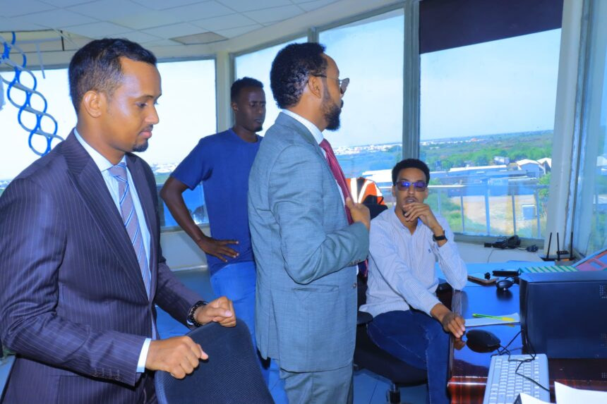 State Minister of Transport Inspects Baidoa Airport