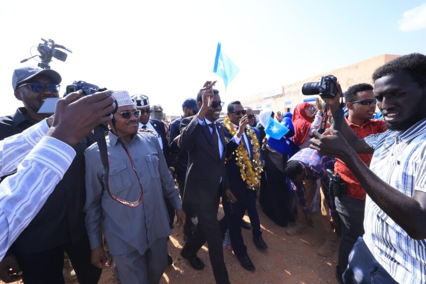 Federal Government of Somalia’s Internal Security Minister Welcomed in Garbaharey